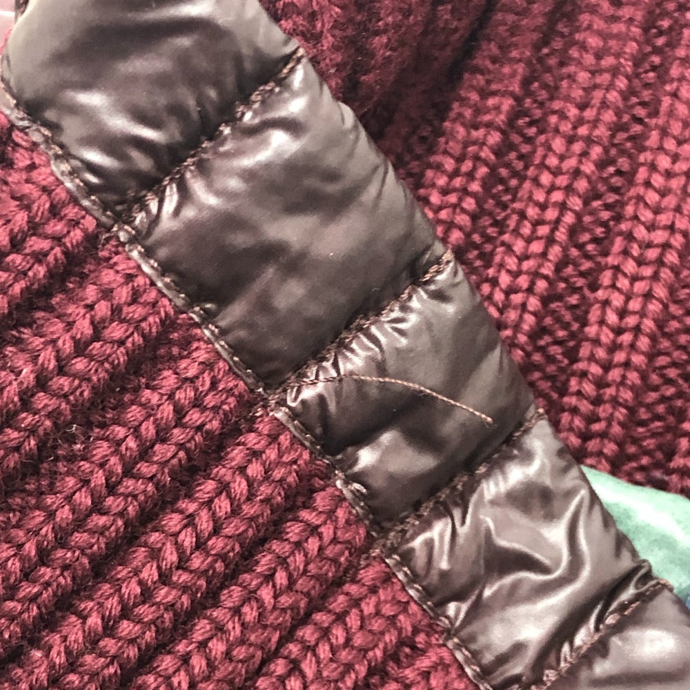 MONCLER FEDOR フェドール アパレル アウター ショート丈 ダウンジャケット ナイロン レディース ワインレッド