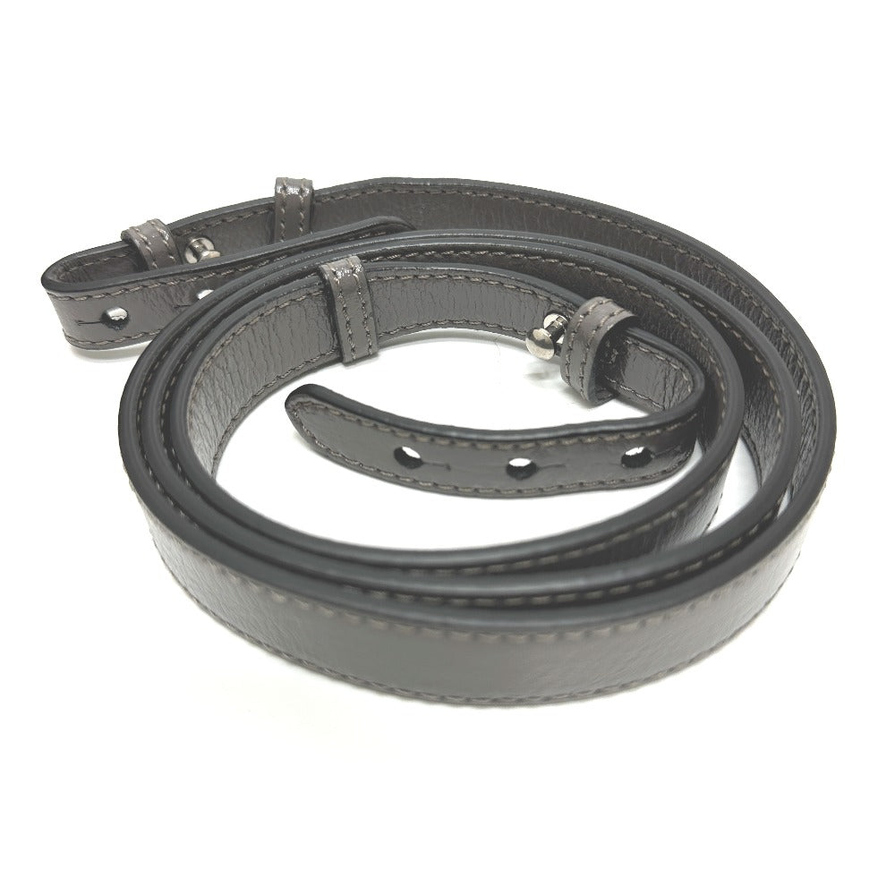 BURBERRY 105054A1209 ソフトバナー 2WAY ショルダーバッグ ハンドバッグ ポリウレタン レディース グレー