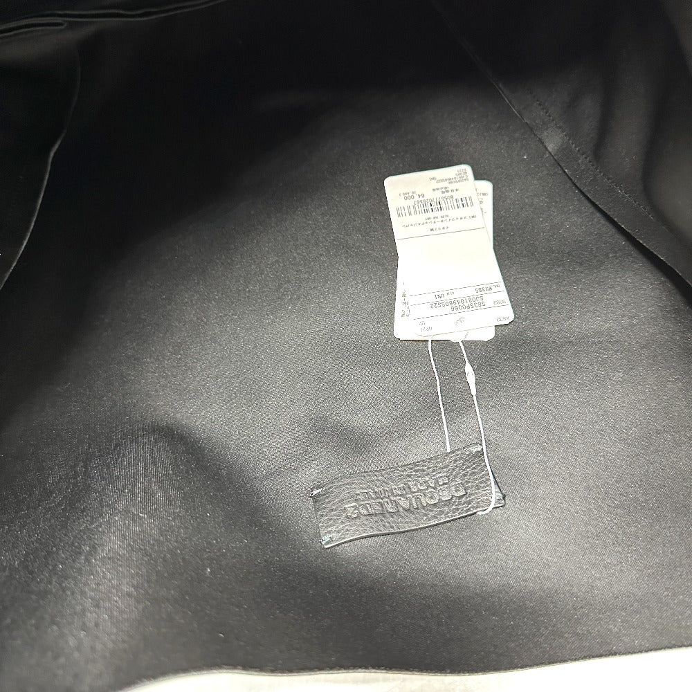 DSQUARED2 S83SP0066 ICON&FOREVER プリントショッピング トートバッグ ビニール レディース ブラック