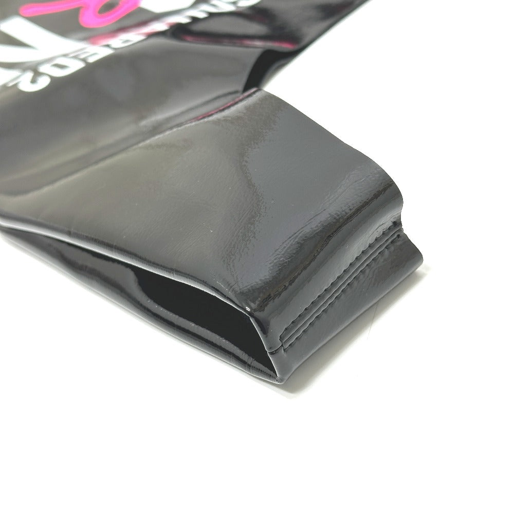 DSQUARED2 S83SP0066 ICON&FOREVER プリントショッピング トートバッグ ビニール レディース ブラック