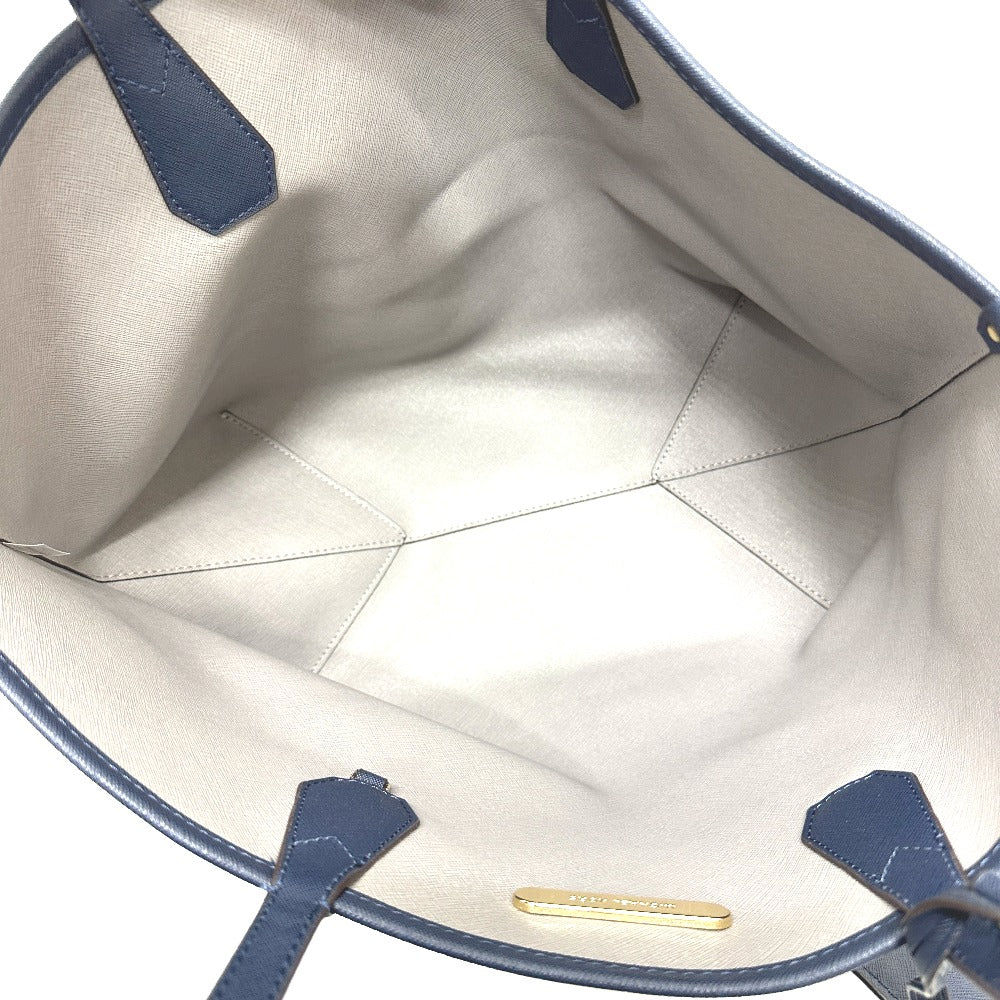 Michael Kors 35F7GY2T3T ロゴ ポーチ付き リバーシブル トートバッグ PVC レディース ブルー×グレー