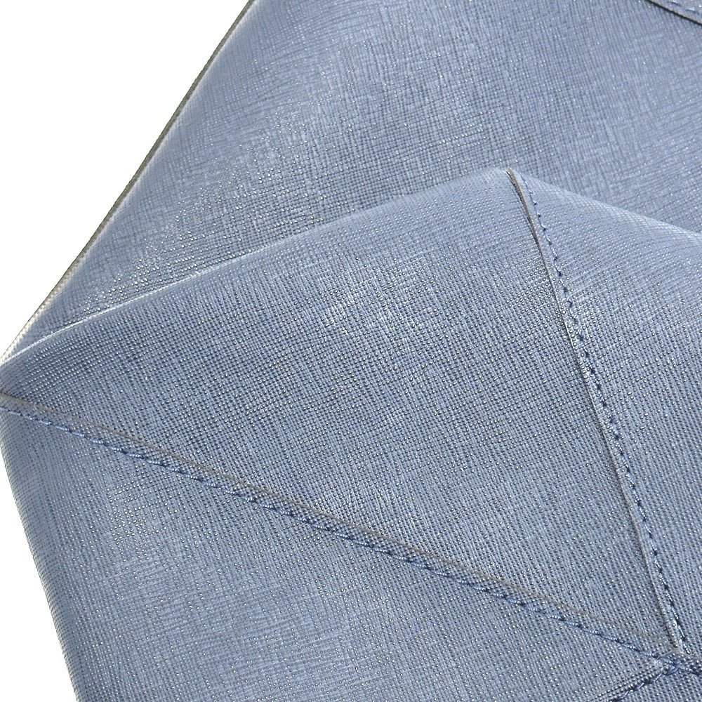 Michael Kors 35F7GY2T3T ロゴ ポーチ付き リバーシブル トートバッグ PVC レディース ブルー×グレー