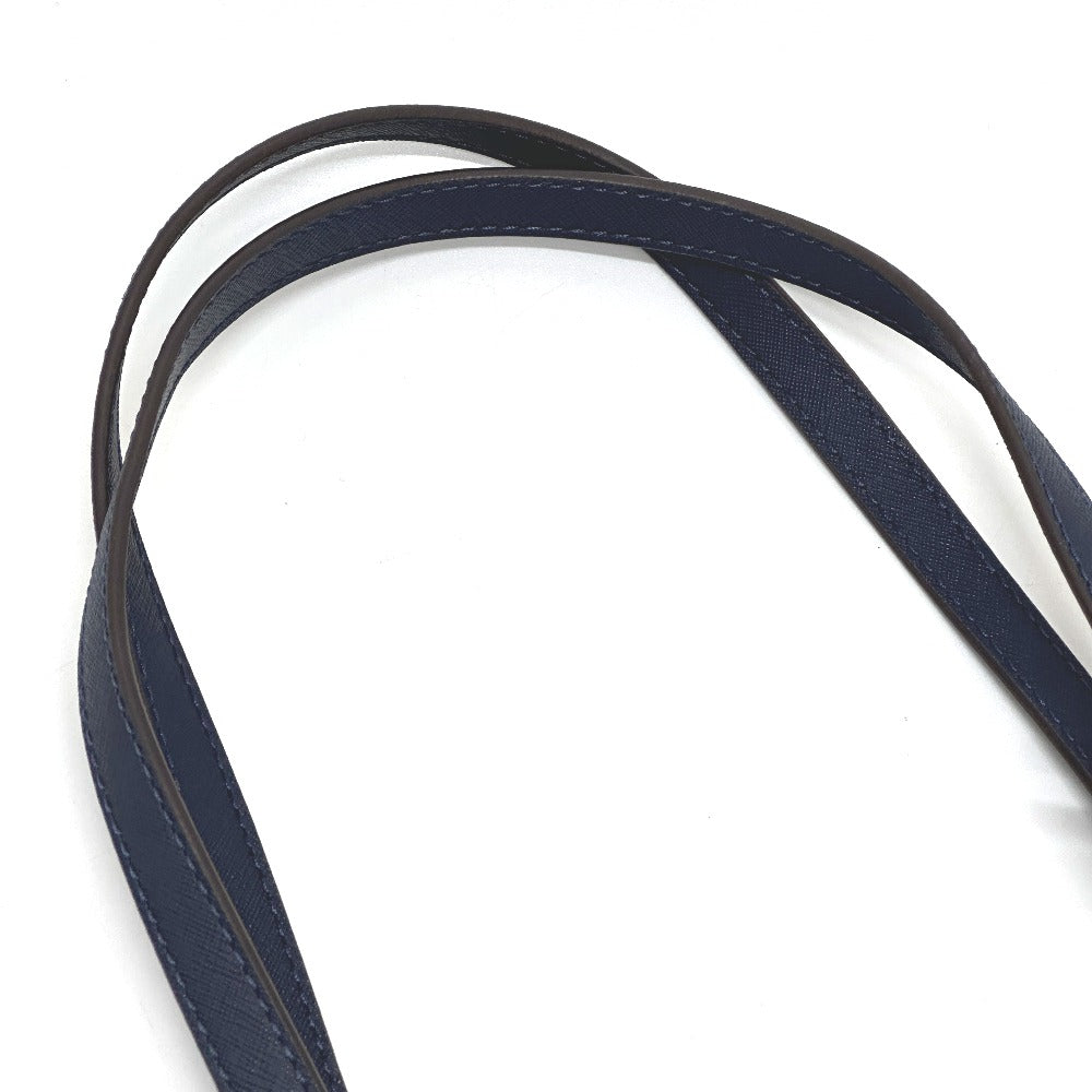 Michael Kors 35F7GY2T3T ロゴ ポーチ付き リバーシブル トートバッグ PVC レディース ブルー×グレー