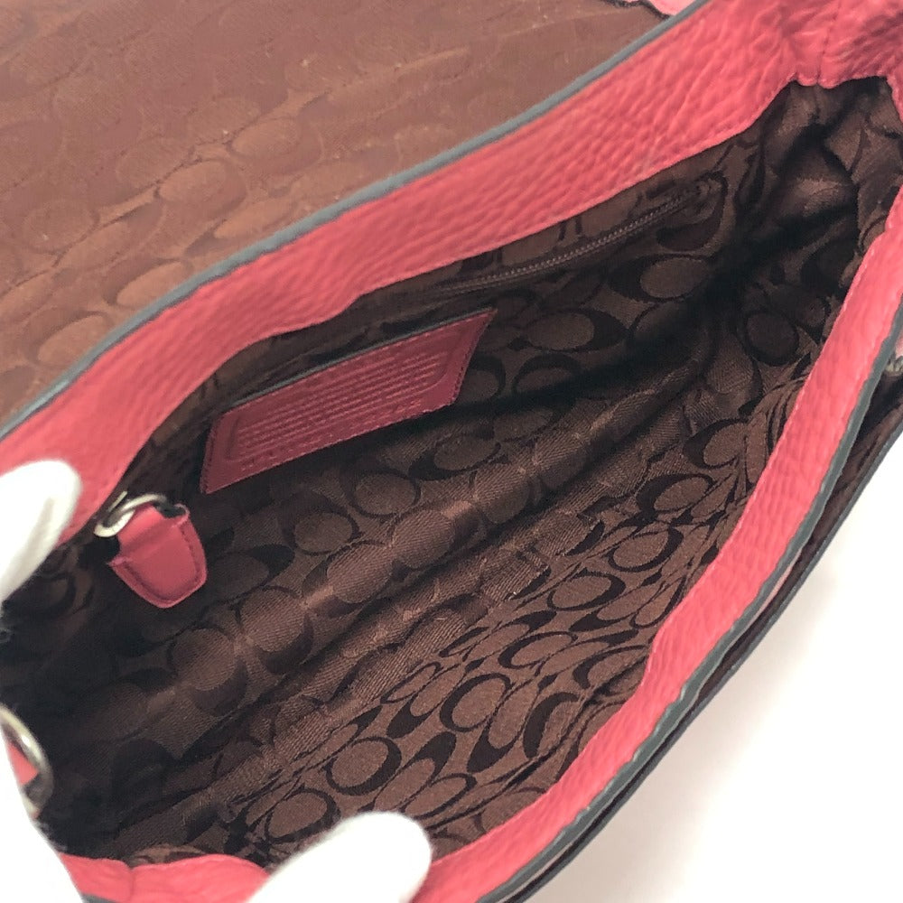COACH 32262 ブリーカー ミニ ブルックリン 2WAY カバン ハンドバッグ 斜め掛け ショルダーバッグ レザー レディース ピンク