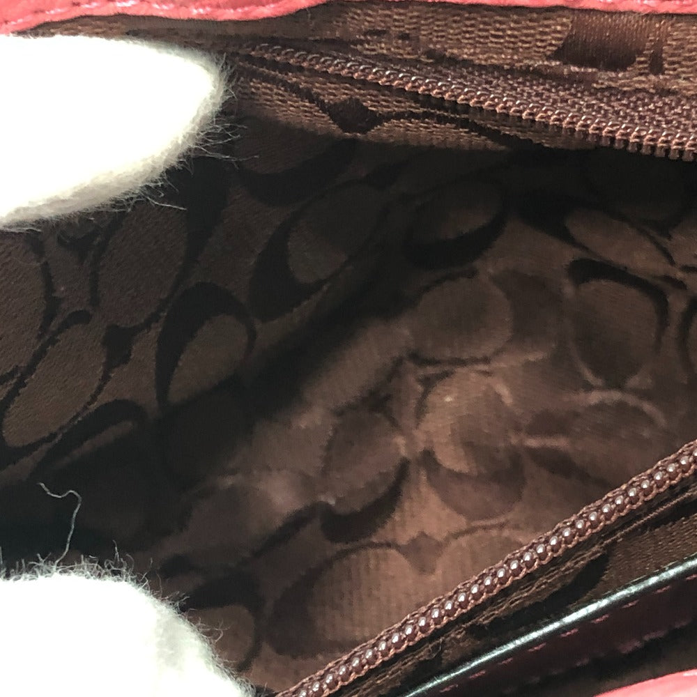 COACH 32262 ブリーカー ミニ ブルックリン 2WAY カバン ハンドバッグ 斜め掛け ショルダーバッグ レザー レディース ピンク