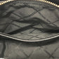 Michael Kors CLEO Satchel Small Logo Bag, 2-Way, Crossbody, Shoulder, Handbag, PVC, Women's, Black
