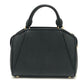Michael Kors CLEO Satchel Small Logo Bag, 2-Way, Crossbody, Shoulder, Handbag, PVC, Women's, Black