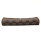 LOUIS VUITTON N61734 Portefeuille Sarah Long Wallet, Bifold, Damier Canvas, Ebene, Brown, Women's