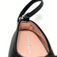 Salvatore Ferragamo AU-22/0386 Vara Pump Motif Keychain Bag Charm Leather Women's Black