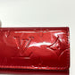 LOUIS VUITTON M91211 Multicle 4 Key Case, 4-Key, 4-Piece, Monogram Vernis, Women's, Pomme d'Amour, Red