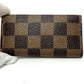 LOUIS VUITTON N62631 Multicle 4 Key Case with 4 Keys, Damier Canvas, Women's, Brown