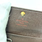 LOUIS VUITTON N62631 Multicle 4 Key Case with 4 Keys, Damier Canvas, Women's, Brown