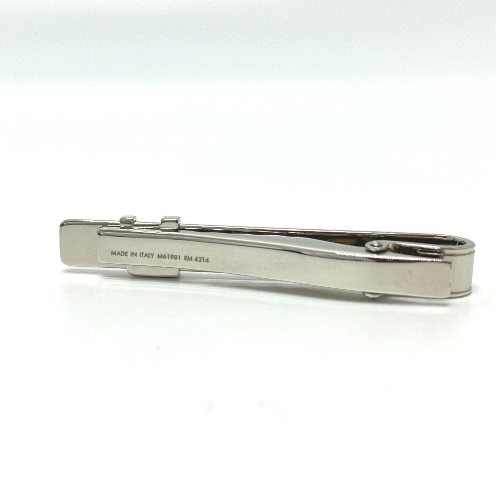 LOUIS VUITTON M61981 Pince Cravate LV Initial Tie Clip, Metal, Men's, Silver