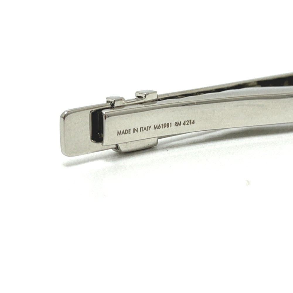 LOUIS VUITTON M61981 Pince Cravate LV Initial Tie Clip, Metal, Men's, Silver