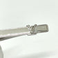 LOUIS VUITTON M61981 Pince Cravate LV Initial Tie Clip, Metal, Men's, Silver