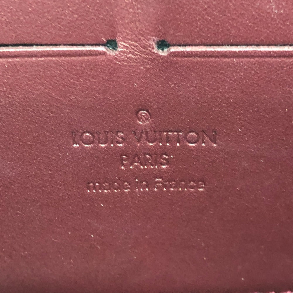 LOUIS VUITTON M93522 ジッピーウォレット ラウンドファスナー ロングウォレット 長財布 モノグラムヴェルニ レディース アマラント