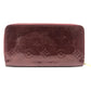 LOUIS VUITTON M93522 ジッピーウォレット ラウンドファスナー ロングウォレット 長財布 モノグラムヴェルニ レディース アマラント
