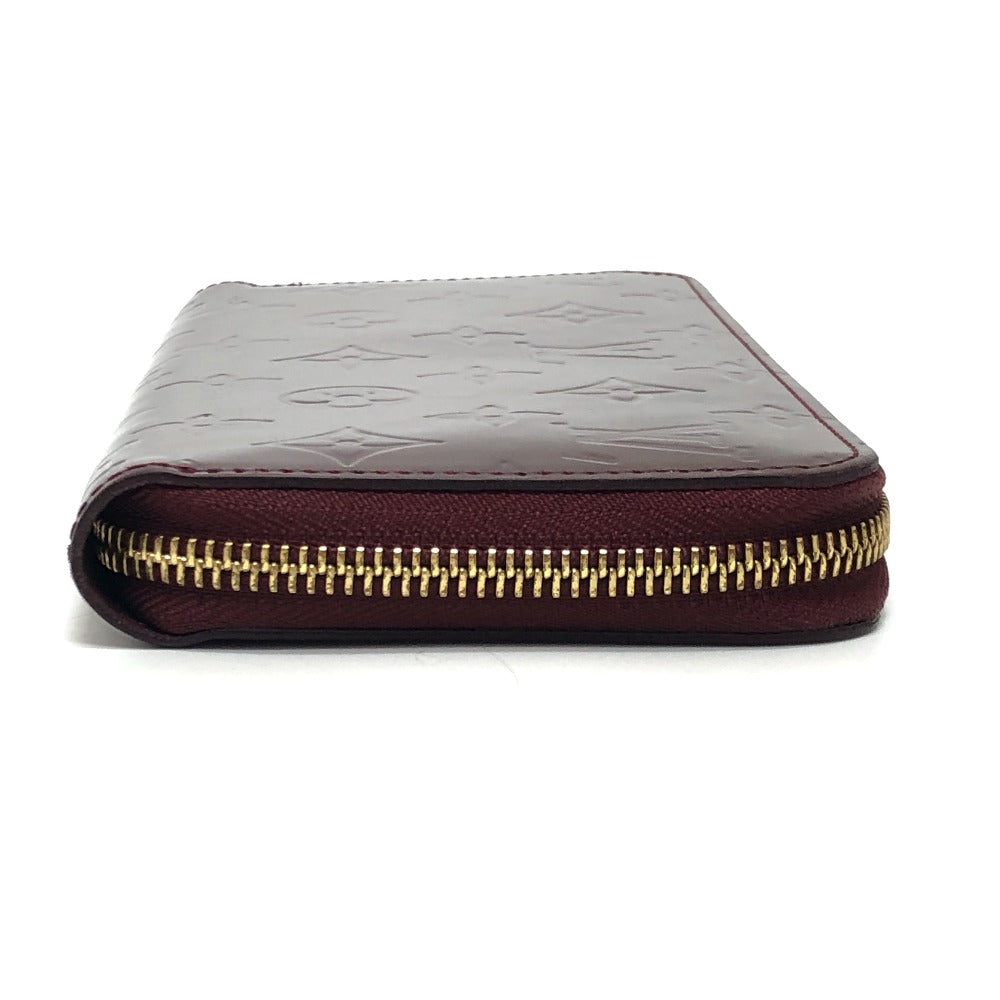 LOUIS VUITTON M93522 ジッピーウォレット ラウンドファスナー ロングウォレット 長財布 モノグラムヴェルニ レディース アマラント