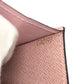 LOUIS VUITTON M62203 Portefeuille Jeanne Card Case Long Wallet Monogram Canvas Women's Rose Ballerine
