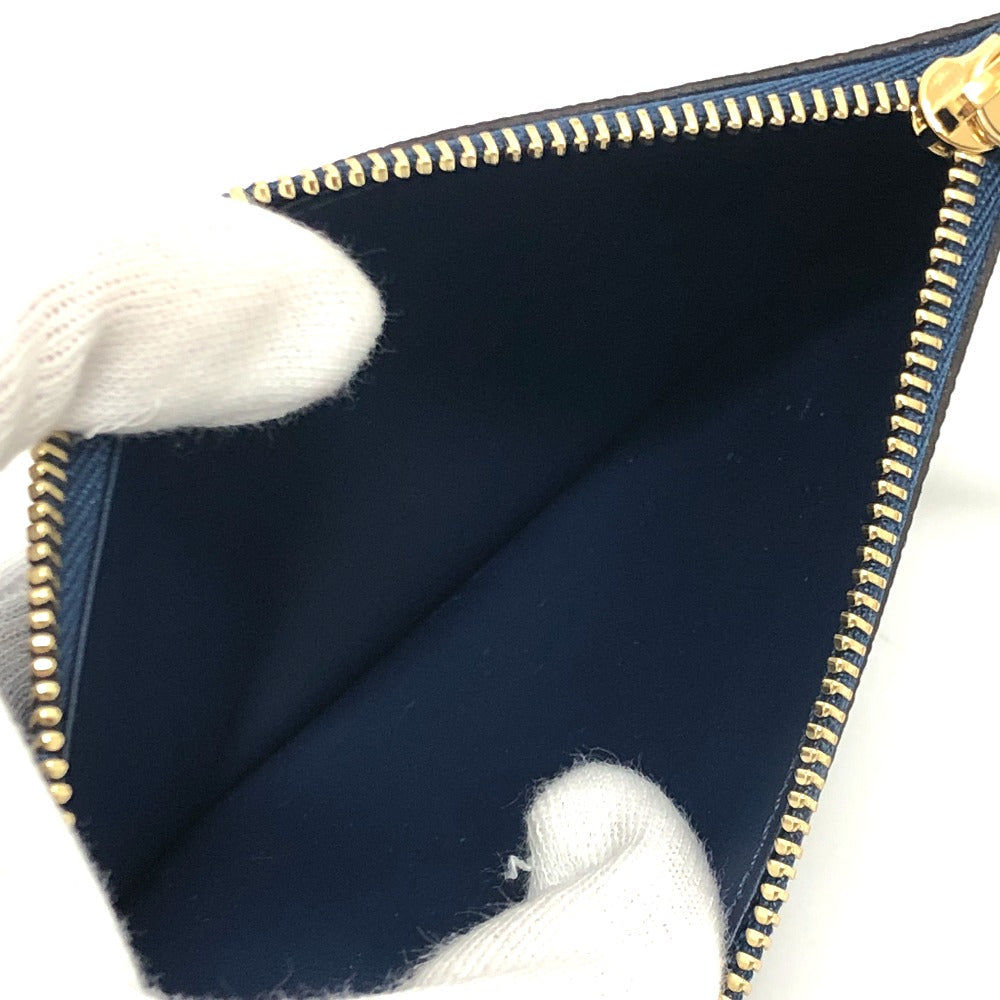 LOUIS VUITTON M62203 Portefeuille Jeanne Card Case Long Wallet Monogram Canvas Women's Rose Ballerine