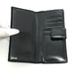 GUCCI Old Gucci Interlocking G Long Wallet, Flap Wallet, Suede/Patent Leather, Women's, Black