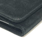 GUCCI Old Gucci Interlocking G Long Wallet, Flap Wallet, Suede/Patent Leather, Women's, Black