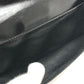 GUCCI Old Gucci Interlocking G Long Wallet, Flap Wallet, Suede/Patent Leather, Women's, Black