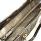 BVLGARI Monete Nappa Plisse Bag, Chain Shoulder Bag, Tote Bag, Leather, Women's, Gold