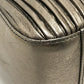 BVLGARI Monete Nappa Plisse Bag, Chain Shoulder Bag, Tote Bag, Leather, Women's, Gold