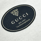 GUCCI 284156 クレストロゴ カバン ハンドバッグ キャンバス/レザー レディース ベージュ×ブラック