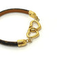 LOUIS VUITTON M6758 Bracelet "Bracelet Say Yes" Monogram Canvas Bracelet for Women, Brown
