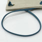 HERMES Logo Aline PM Shoulder Bag Canvas Women's Beige x Blue