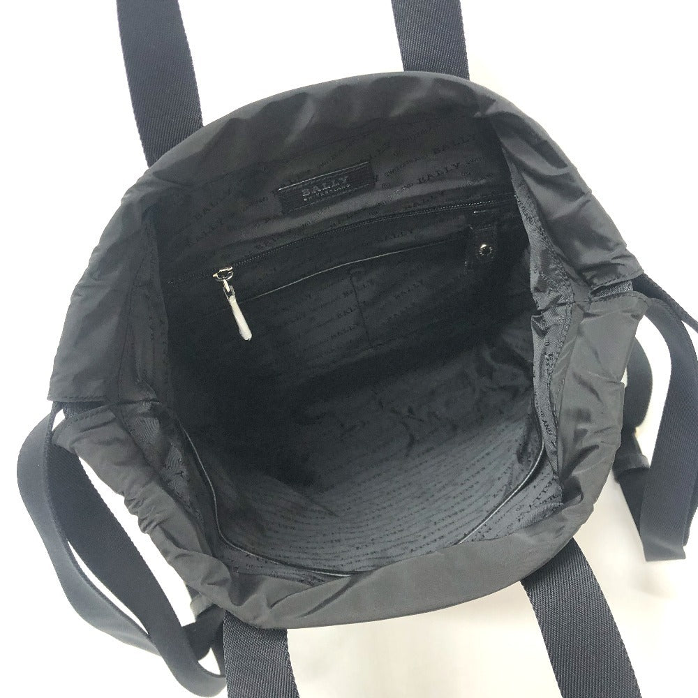 BALLY 6231718 nature 総柄 2WAY バックパック カバン バッグ リュックサック ナイロン/レザー メンズ ブルー