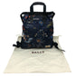 BALLY 6231718 nature 総柄 2WAY バックパック カバン バッグ リュックサック ナイロン/レザー メンズ ブルー