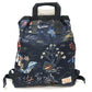 BALLY 6231718 nature 総柄 2WAY バックパック カバン バッグ リュックサック ナイロン/レザー メンズ ブルー