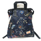BALLY 6231718 nature 総柄 2WAY バックパック カバン バッグ リュックサック PVCコーティングワイヤー/ナイロンキャンバス ユニセックス ブルー
