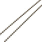 TIFFANY&Co. Roman Cross Ball Chain Accessory Necklace SV925 Women's Silver