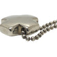 TIFFANY&Co. Roman Cross Ball Chain Accessory Necklace SV925 Women's Silver
