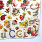GUCCI フローラライン 花 昆虫 ファッション小物 アパレル 花柄 大判 スカーフ シルク レディース ベージュ