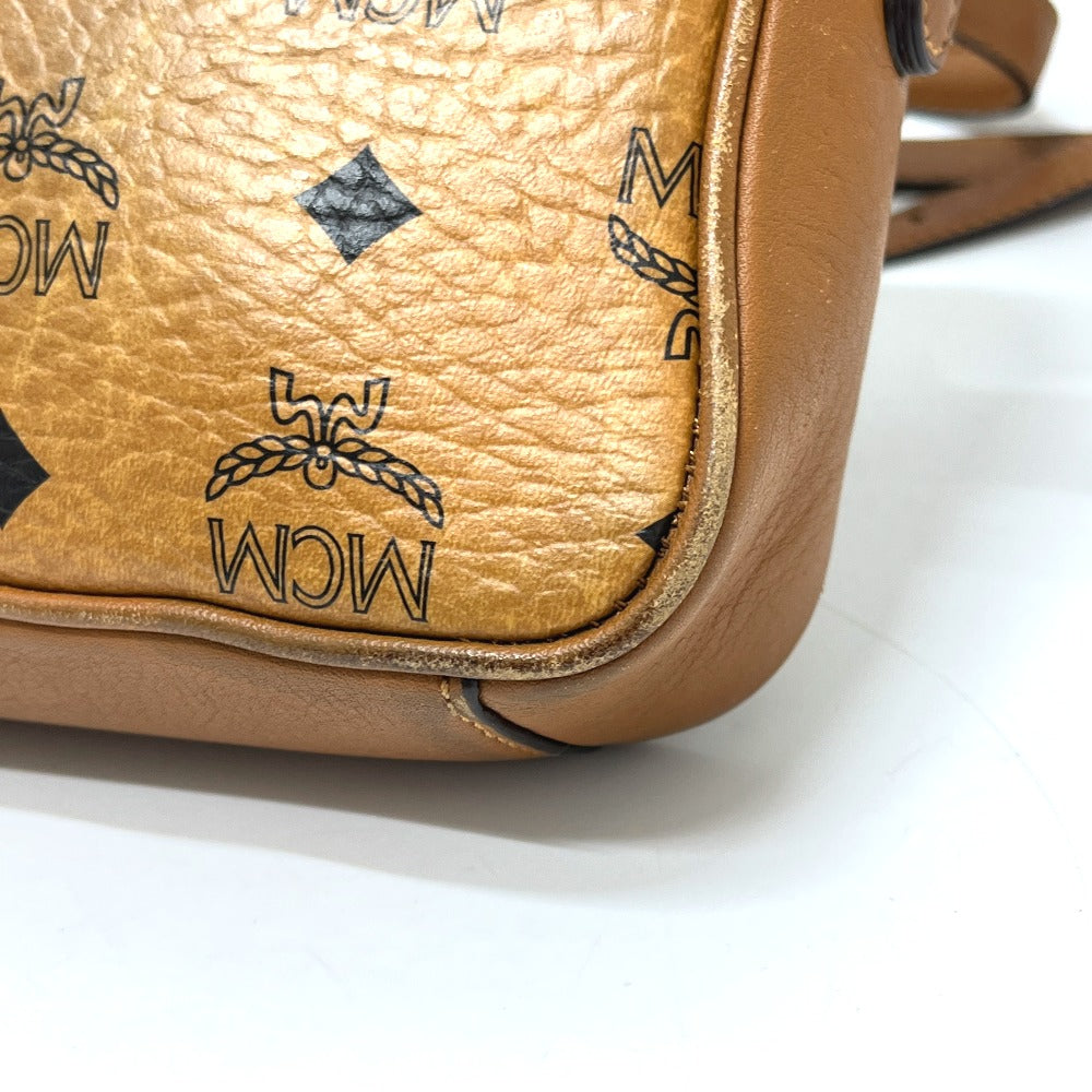 MCM MWR25VI20C0001 ヴィセトス カバン バッグ 斜め掛け ショルダーバッグ レザー レディース ブラウン