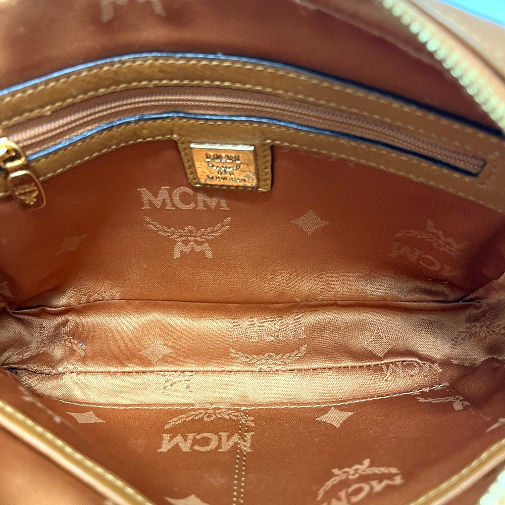 MCM MWR25VI20C0001 ヴィセトス カバン バッグ 斜め掛け ショルダーバッグ レザー レディース ブラウン