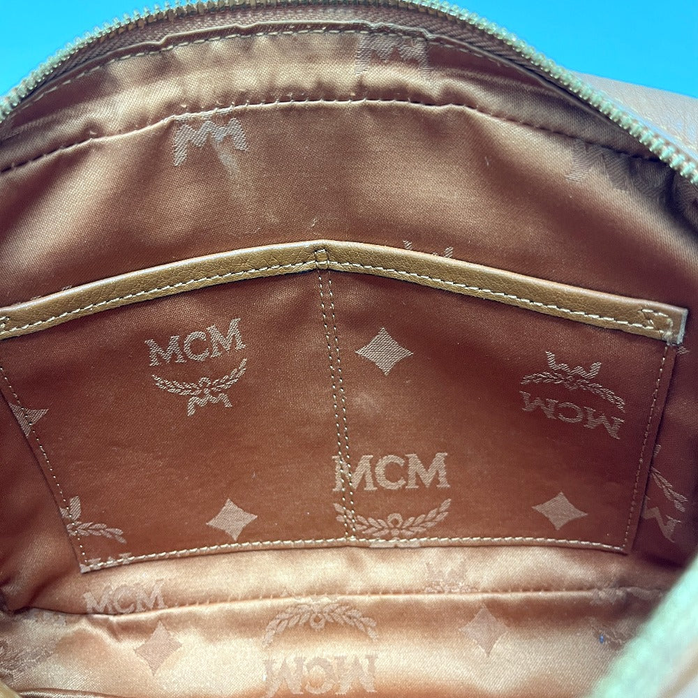 MCM MWR25VI20C0001 ヴィセトス カバン バッグ 斜め掛け ショルダーバッグ レザー レディース ブラウン