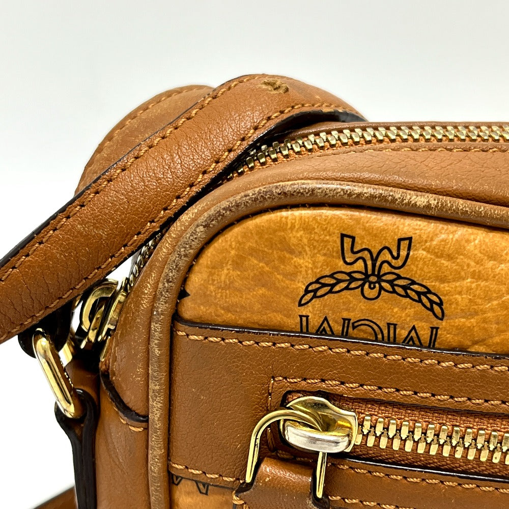 MCM MWR25VI20C0001 ヴィセトス カバン バッグ 斜め掛け ショルダーバッグ レザー レディース ブラウン
