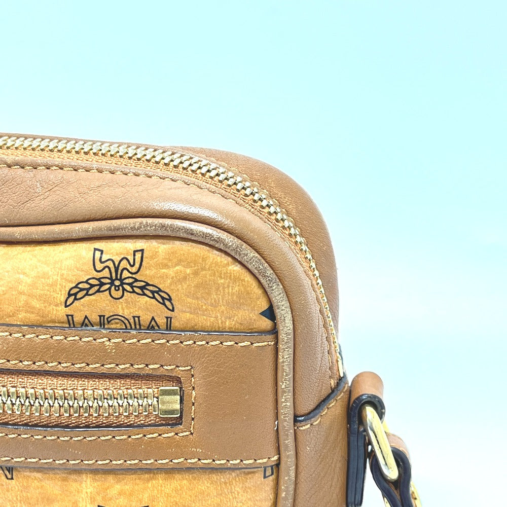 MCM MWR25VI20C0001 ヴィセトス カバン バッグ 斜め掛け ショルダーバッグ レザー レディース ブラウン