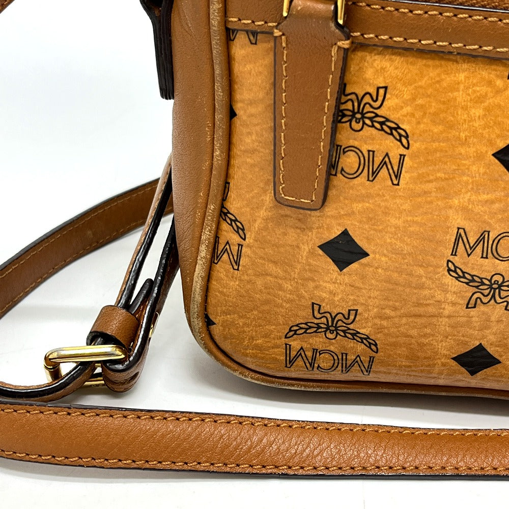 MCM MWR25VI20C0001 ヴィセトス カバン バッグ 斜め掛け ショルダーバッグ レザー レディース ブラウン
