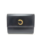 CARTIER Panthère Short Wallet, 3-fold wallet, Leather, Women's, Black