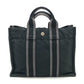 HERMES フールトゥPM フールトゥ PM カバン トートバッグ ミニバッグ ハンドバッグ キャンバス レディース ブラック