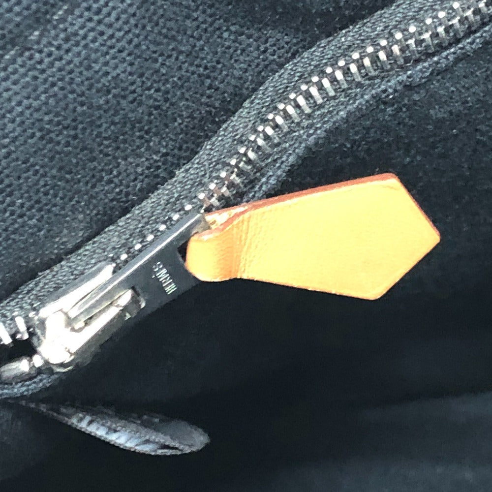 HERMES フールトゥPM フールトゥ PM カバン トートバッグ ミニバッグ ハンドバッグ キャンバス レディース ブラック