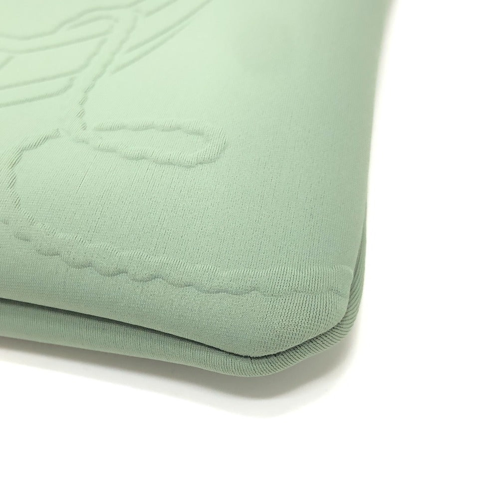 HERMES ネオバン タラサ PM タラサPM 小物 収納 小物入れ フラット ポーチ ナイロン レディース カーキ