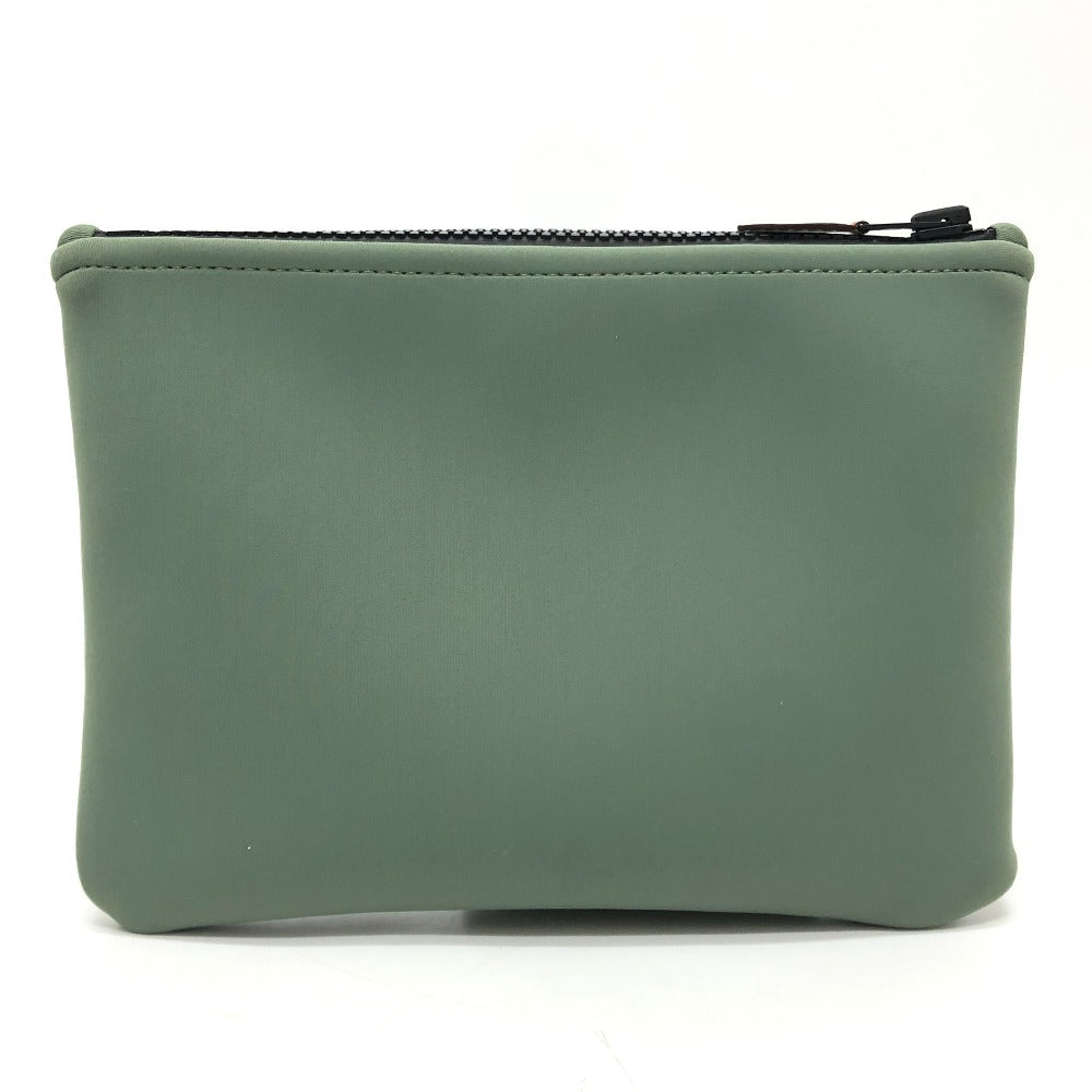 HERMES ネオバン タラサ PM タラサPM 小物 収納 小物入れ フラット ポーチ ナイロン レディース カーキ